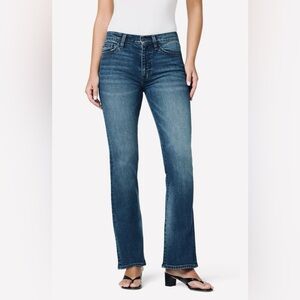 ANN TAYLOR SIZE 12 SLIM BOOT CUT DENIM JEANS ~PANTS HAVE PERFECT STRETCH &FADING